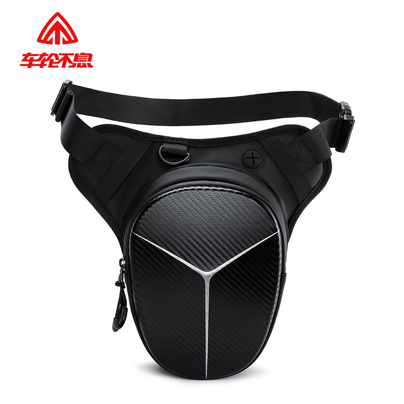 骑行腿包摩托车装备男机车防水反光骑士包女户外运动摩旅斜挎腰包