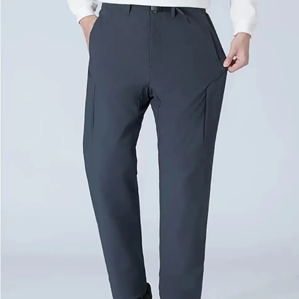 冬季加绒加厚防风防寒保暖休闲棉裤男士厚款二合一可穿脱内胆长裤