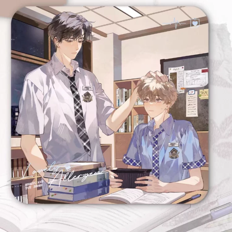 【下单赠朝暮与共邀请函】MOF 可爱过敏原 限定徽章色纸透卡