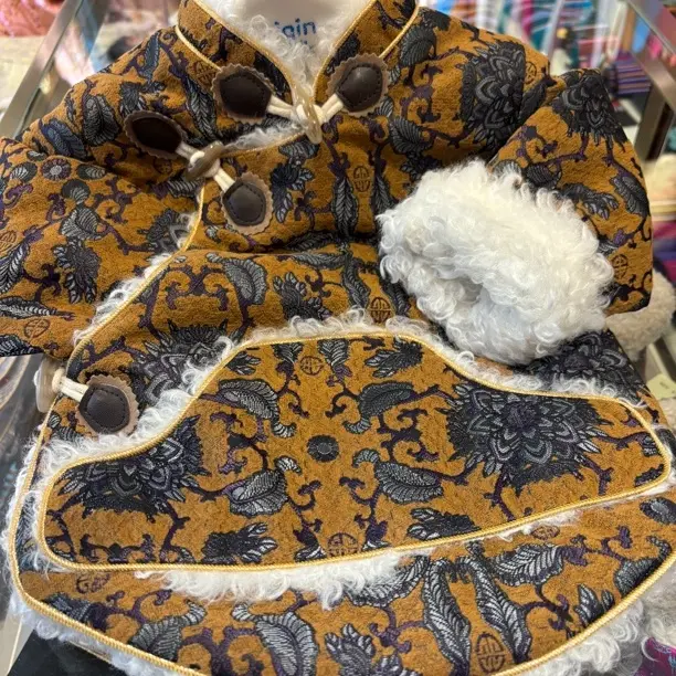 儿童新款冬季藏式人造毛嚓日外套