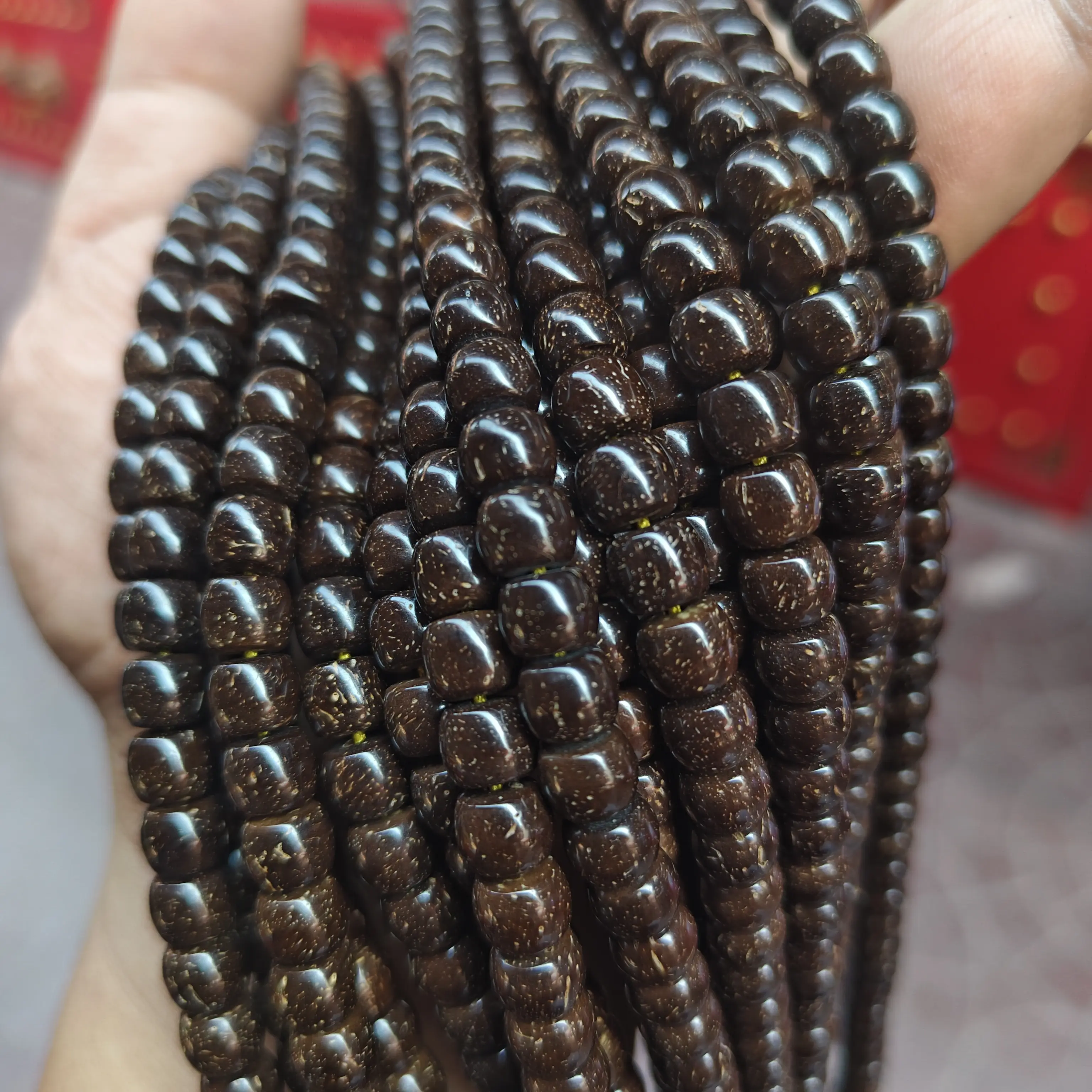 7*6精工直切椰蒂原生态！无胶无蜡无油 纯手工干磨高抛！