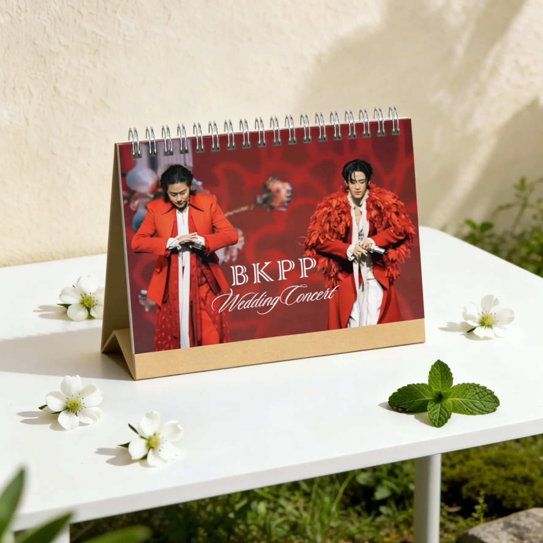 BKPP组合2026年台历粉丝周边应援收藏可定制桌面摆台生日礼物