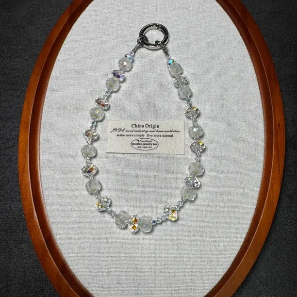 施华洛世奇水晶手机链