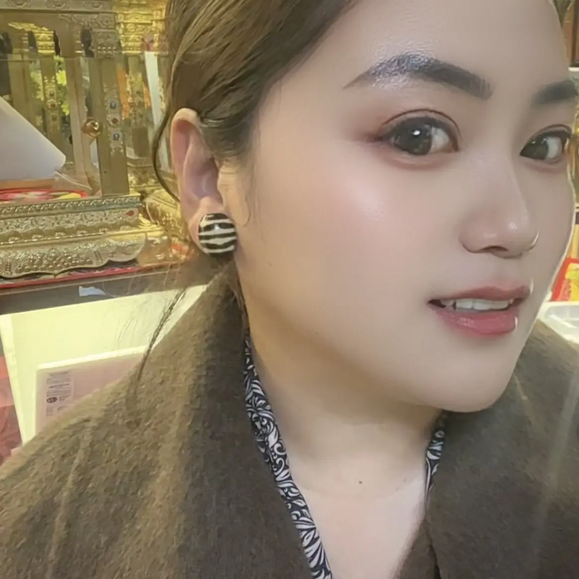 铜合金硅胶耳饰 磁铁硅胶手工耳饰耳钉耳环