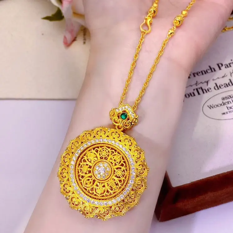 铜合金吊坠 铜合金不掉色吊坠