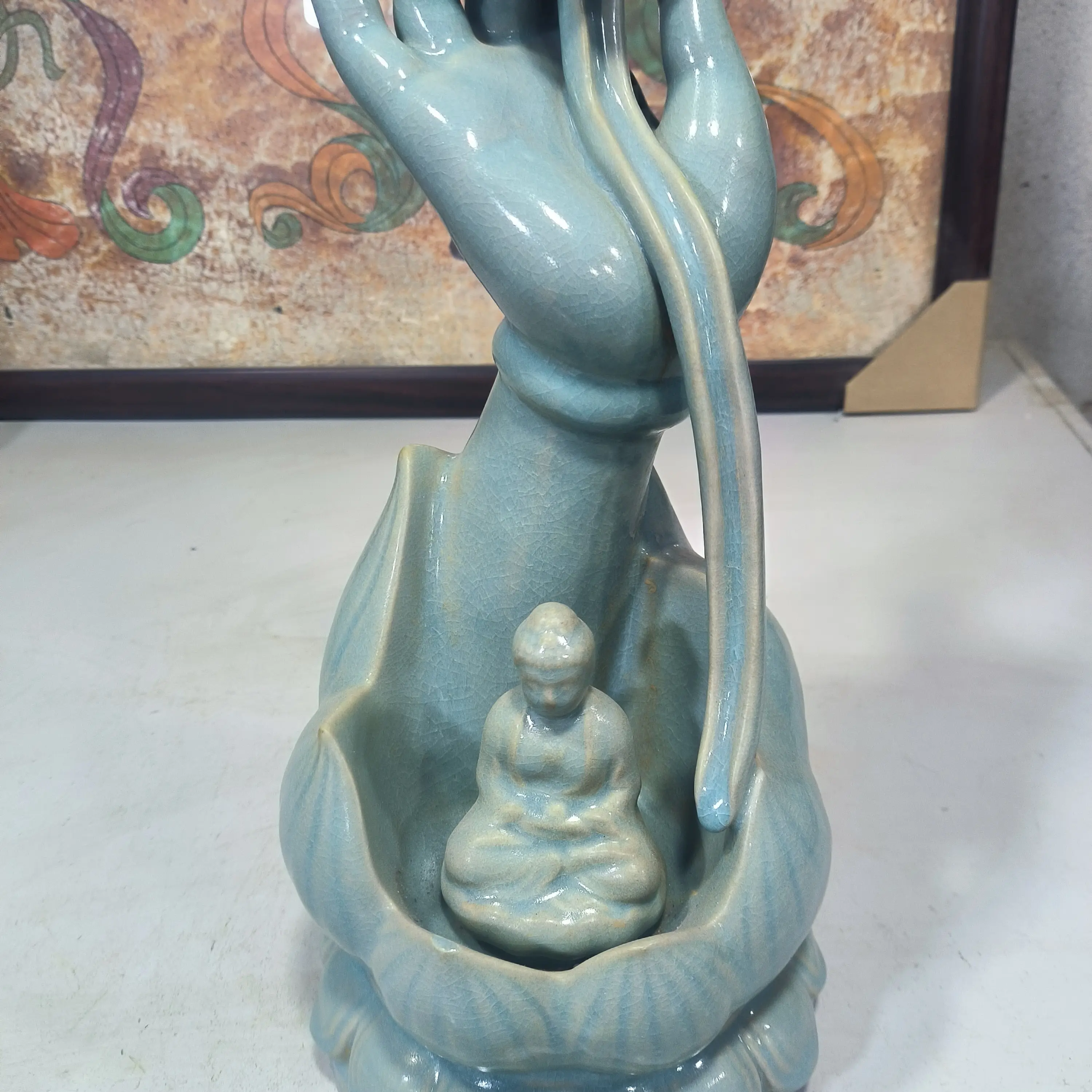 汝窑瓷器瓷器摆件