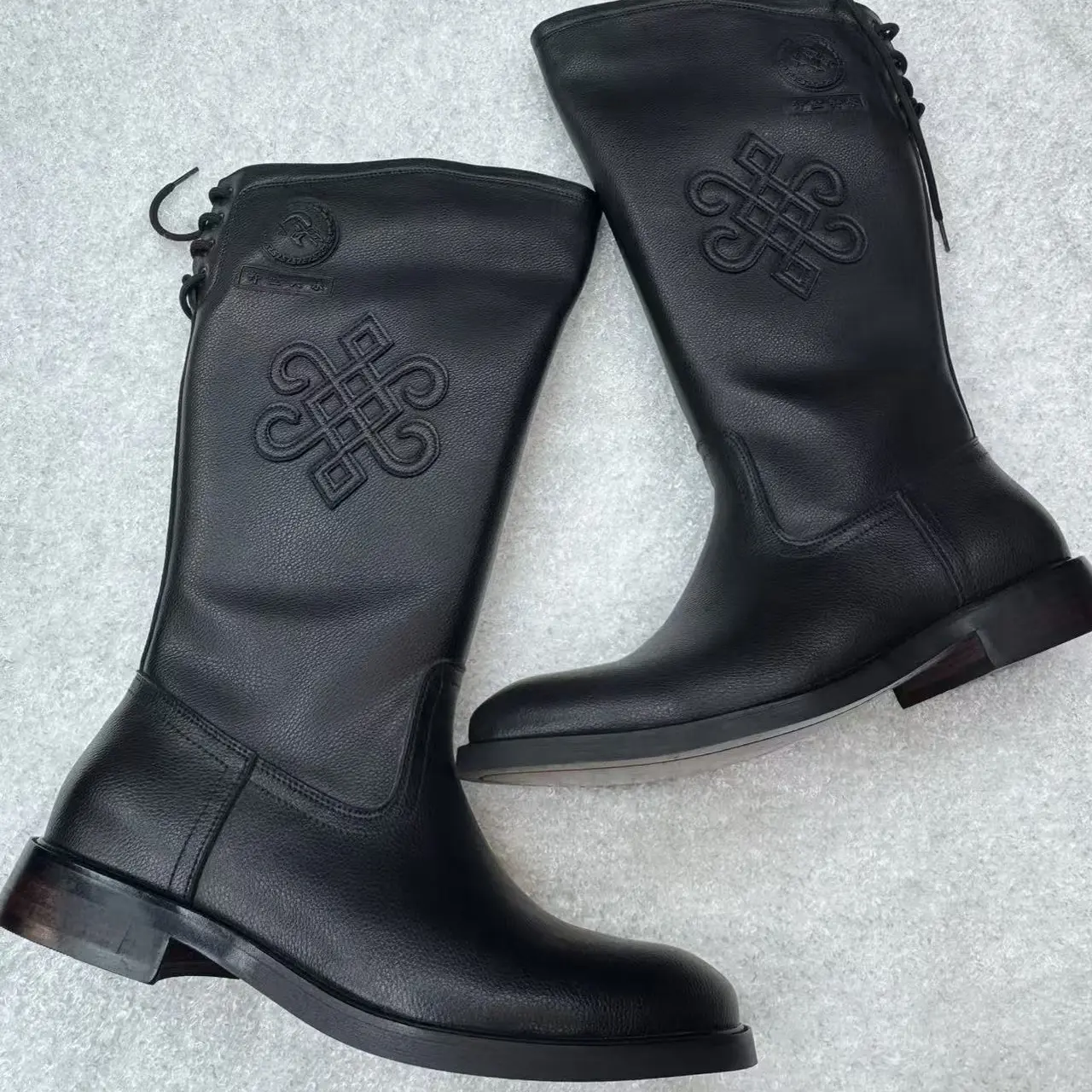 藏式风格男士新款靴子