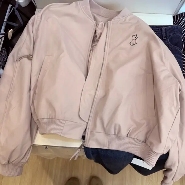 【dd】小狗羽绒棉服防风冲锋衣