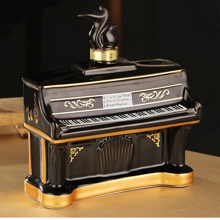 杏沁产自杏花村的清香型白酒钢琴礼盒装L53%Vol