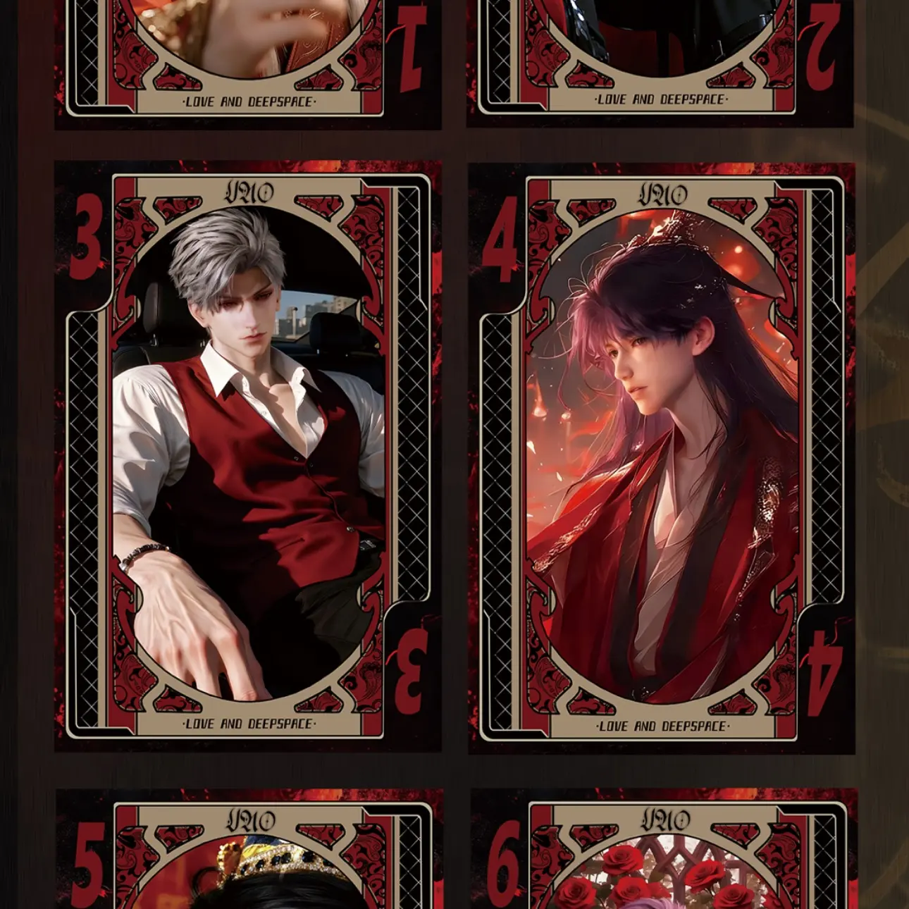 恋与深空星轨对决UNO珍藏版收藏卡牌