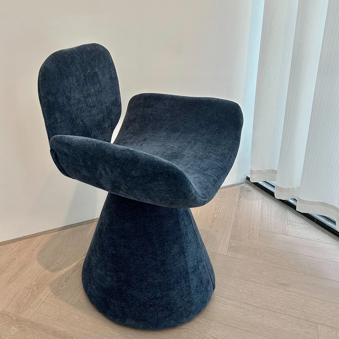 Guxi Sofa现代简约卧室梳妆凳轻奢梳妆台美容院美甲靠背椅餐桌椅