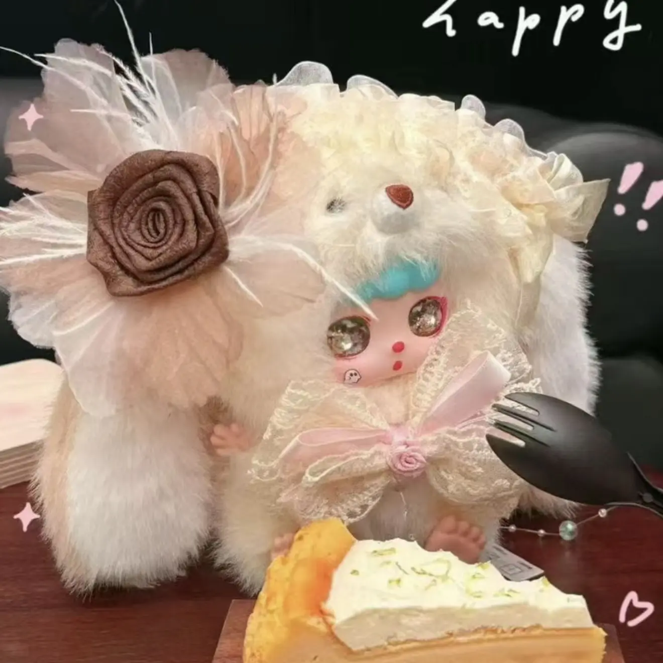 【小奶芙兔兔酱】正版可比豆小小奶芙兔兔酱系列毛绒盲盒玩具潮玩礼