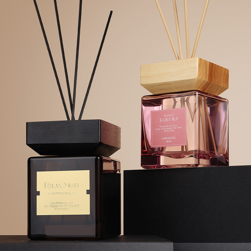 香薰【500ML】沉香香薰卧室持久留香乌木玫瑰无火香薰精油家用