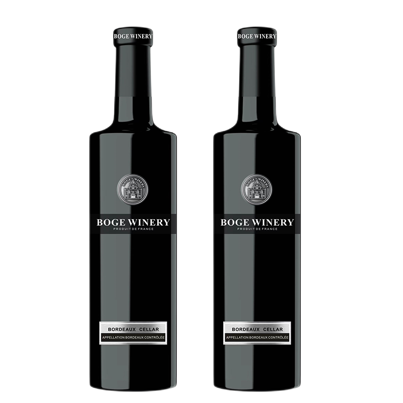 法国原装原瓶进口窖藏干红葡萄酒红酒丝绒礼袋装送礼高档批发干型