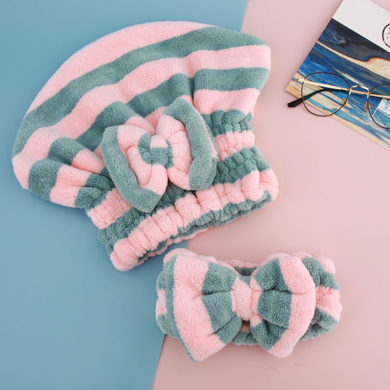 干发帽女擦头发速干吸水浴帽束发带干发神器可爱包头巾2023新款厚