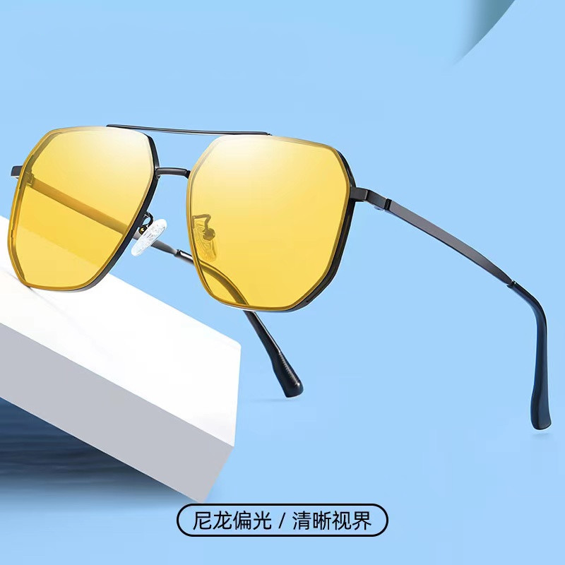 夜视眼镜司机开车专用墨镜防远光驾驶镜2023新款高级男士太阳镜