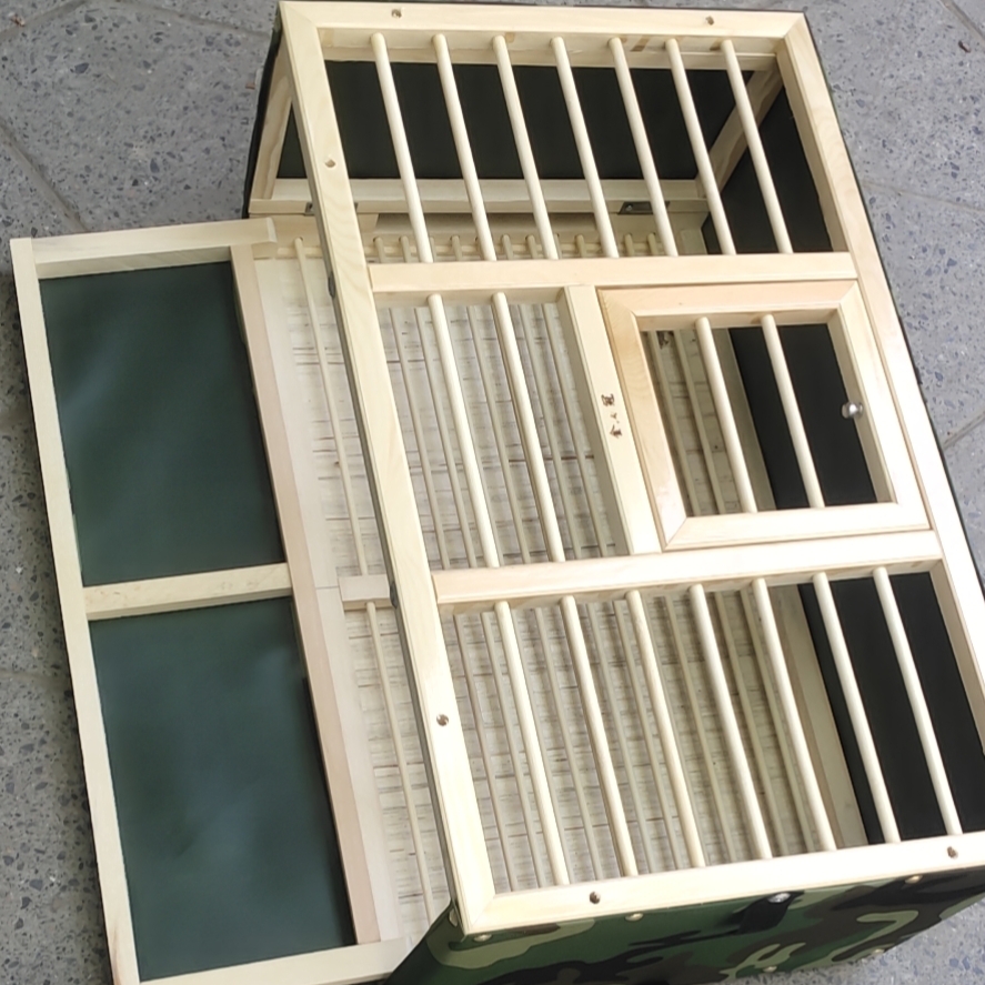 松木迷彩训放笼！多种型号！