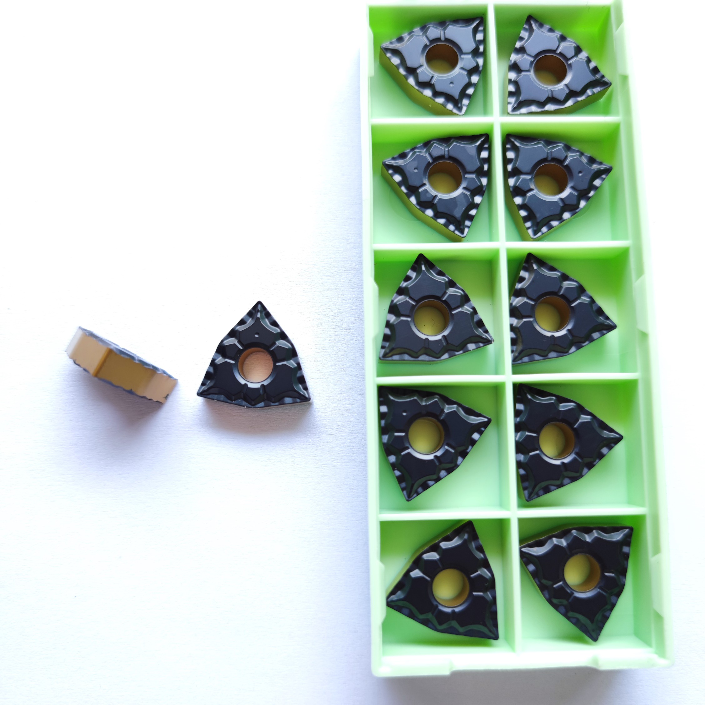 数控车刀片WNMG080408-43碎销专用桃形车刀片钢件