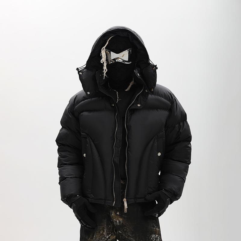 MANSON美式潮流设计感棉衣男女款冬季新款外套加厚飞行夹克棉服