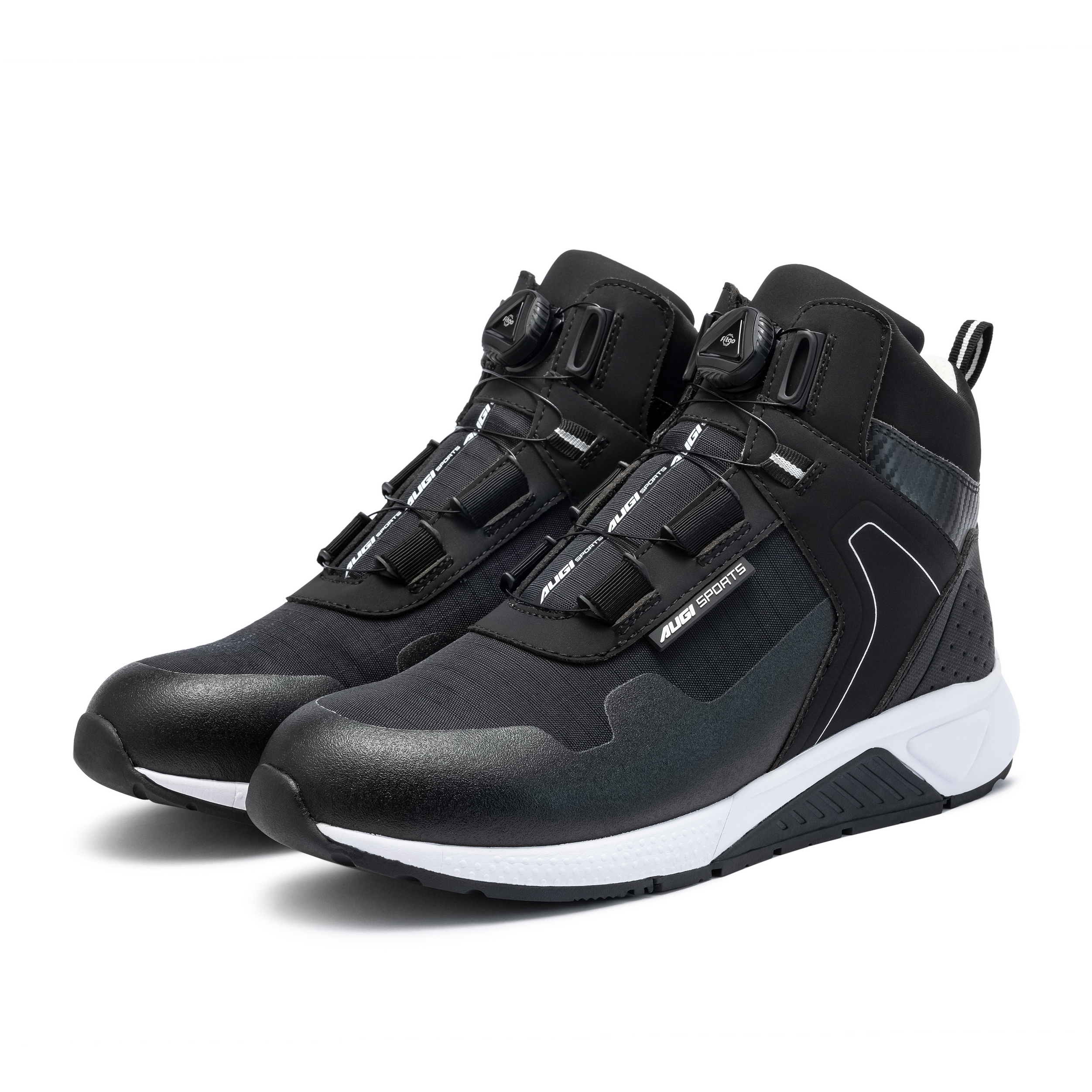 AUGI赛车靴骑行靴专业赛道靴摩旅场地靴公路靴竞技靴耐磨防摔AS2