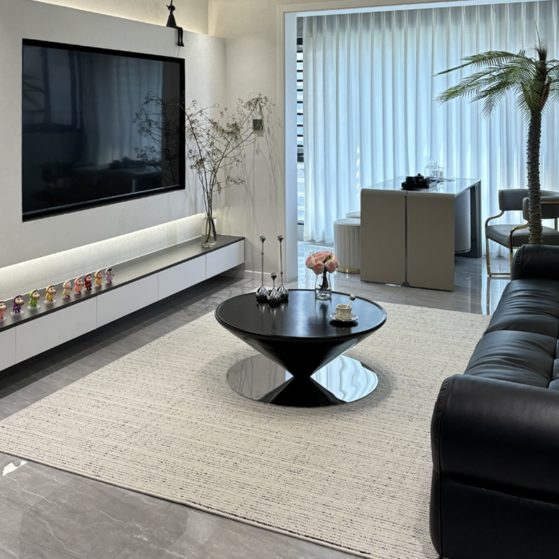 意式飞碟茶几可移动新款极简家用客厅极简风小户型大小圆茶几