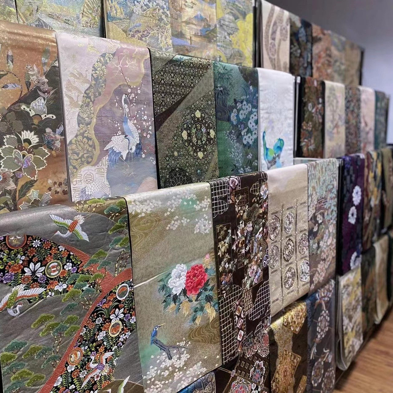 正绢西阵织 /桌旗茶席/手工DIY 20-200