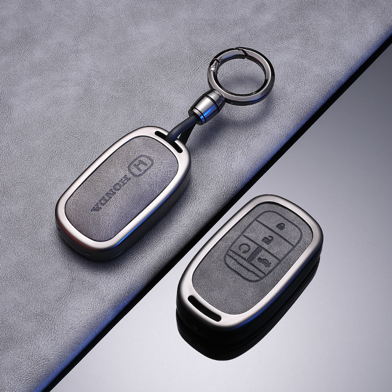 本田车钥匙套11十一代思域雅阁crv型格皓影hrv英诗派冠道zxrv壳扣