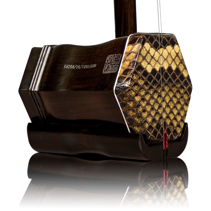 正音堂黑檀二胡乐器专业演奏中老年成人儿童初学考级胡琴