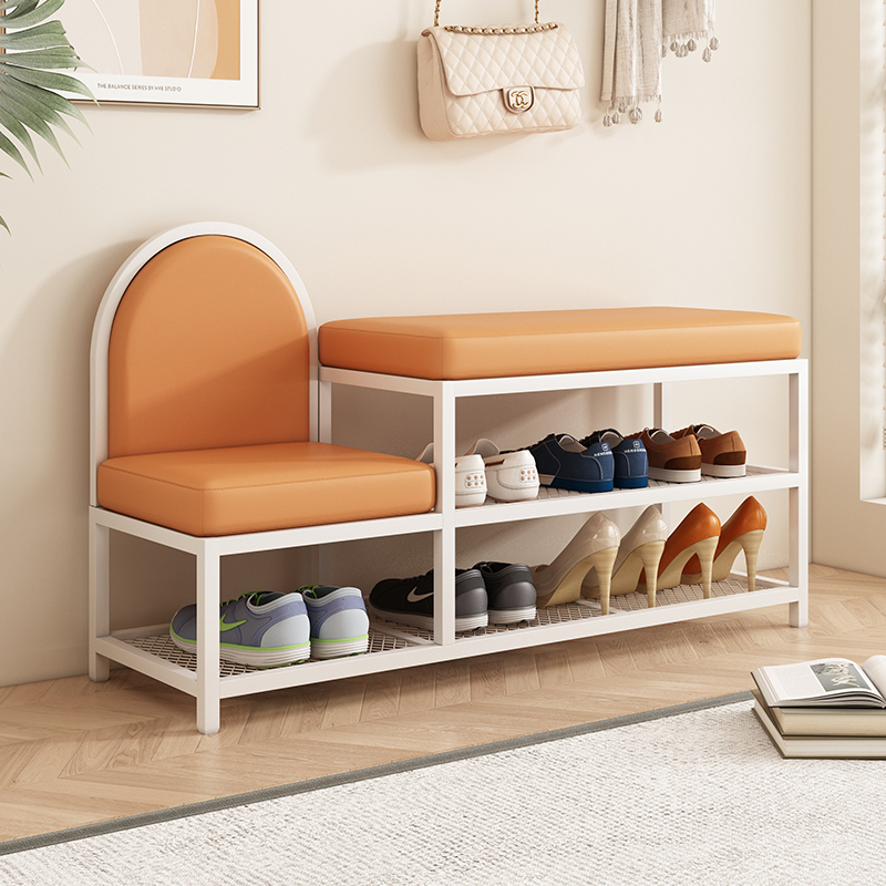 轻奢换鞋凳门口家用玄关鞋柜坐凳一体入户穿鞋凳门口穿鞋凳