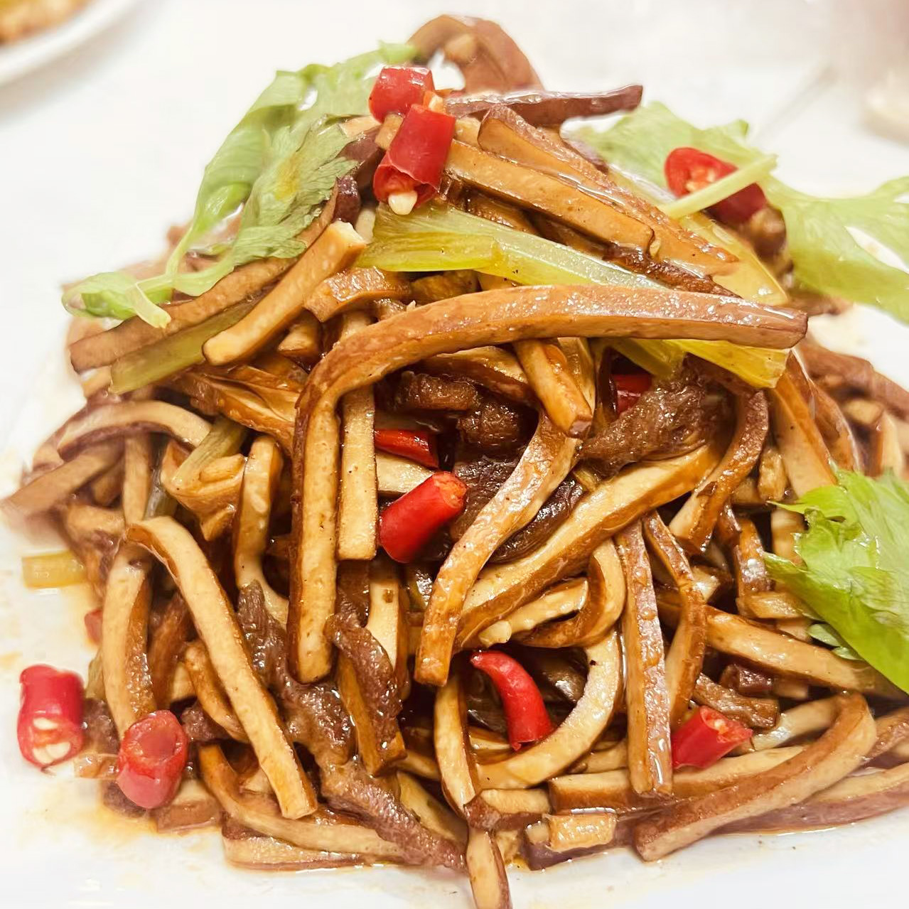 湖北天门特产正宗酱香干子蒋场干子新鲜香干油皮香干真空现做现发