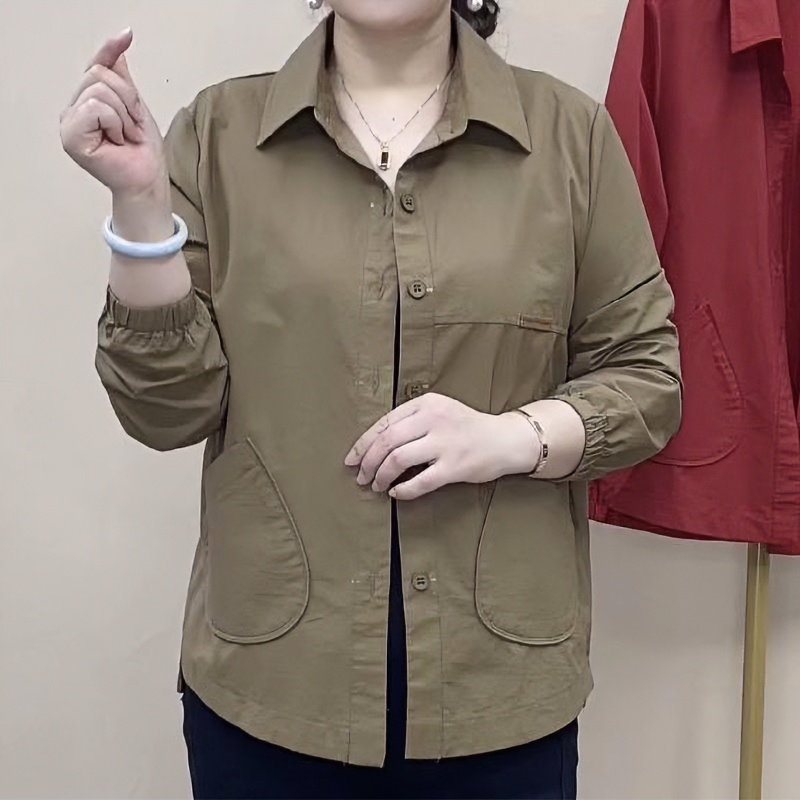 秋季中年时尚舒适洋气外套百搭宽松减龄休闲显瘦气质新款潮牌女装