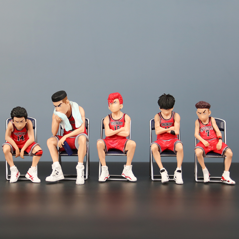 灌篮高手手办樱木花道流川枫三井寿赤木日本动漫模型摆件湘北五虎