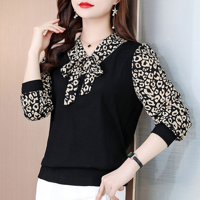 雪纺打底衫女长袖春装2026新款衬衫内搭气质时髦时尚漂亮洋气上衣