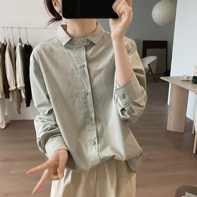 小众出游衬衫女式春夏季新款韩版polo宽松时尚显瘦春游出行衣服