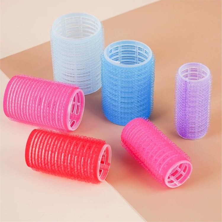 家用焗油染色杠子卷发毛毛杠塑料自粘卷发杠发廊染烫隔离垫发根杠