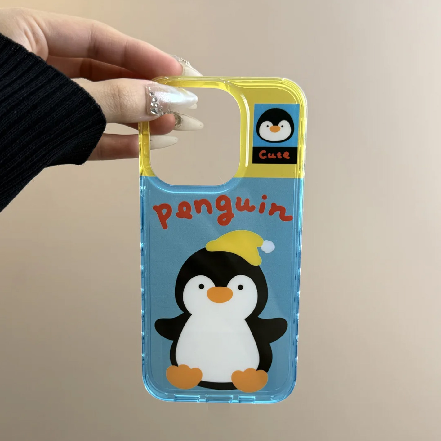 BANCA创意小动物适用iPhone16promax手机壳苹果15/14透明13可爱12