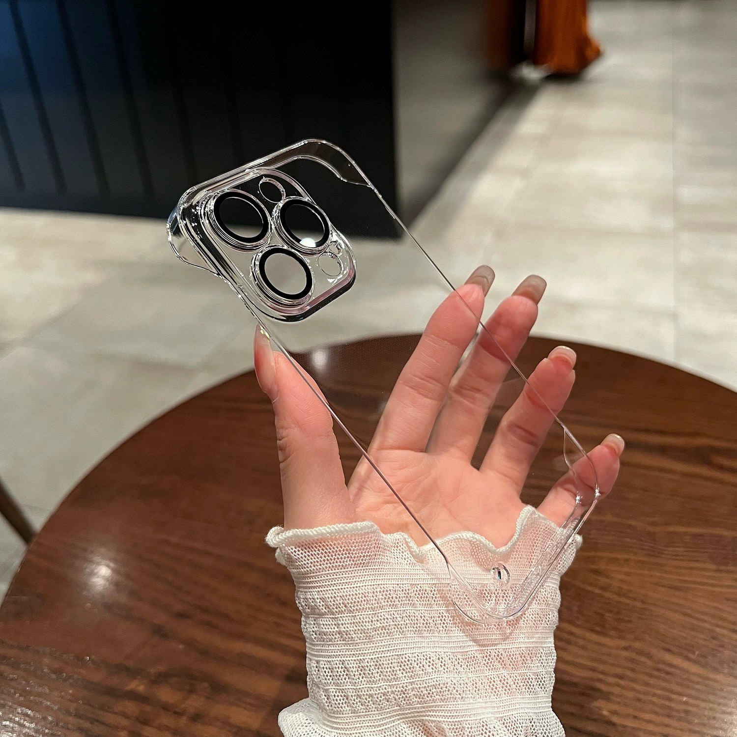 BANCA高级简约PC硬壳适用苹果15轻奢手机壳iphone13/14promax男11