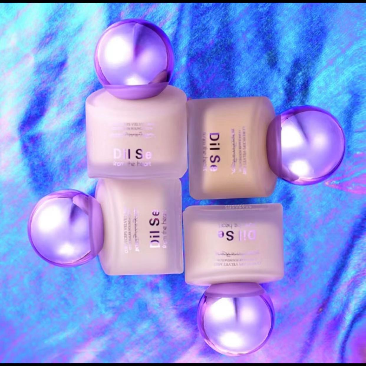 Dil Se from the heart冬虫夏草绒羽柔雾持妆遮瑕粉底液