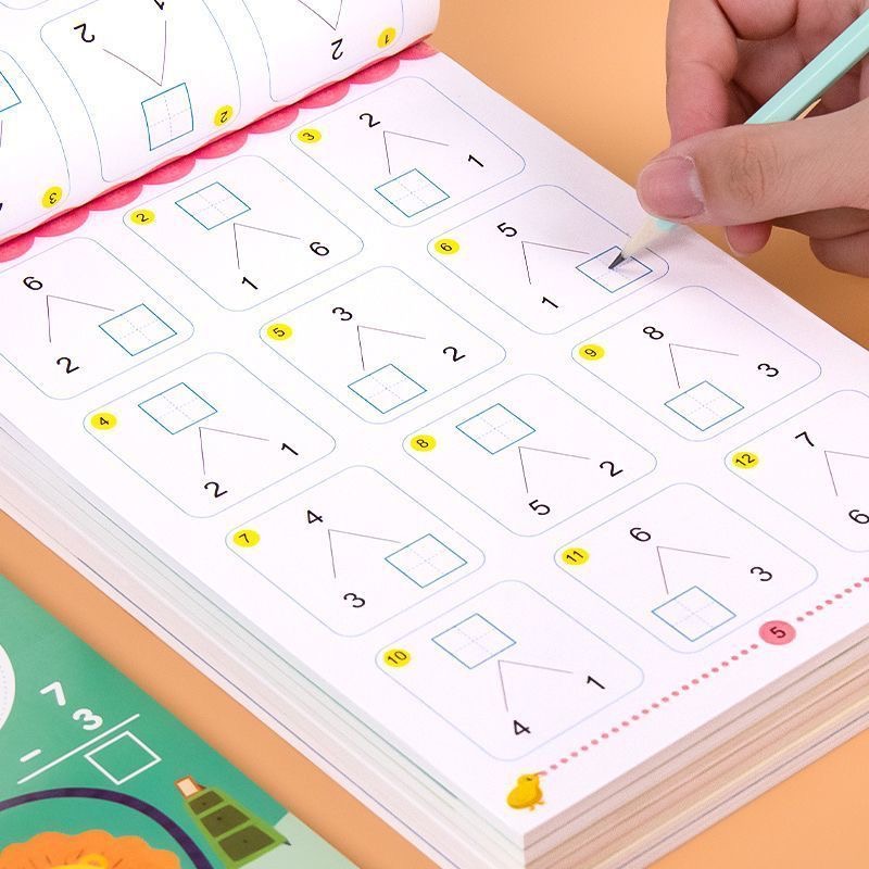 10/20以内的加减法分解与组成练习册幼儿园中大班口算题卡