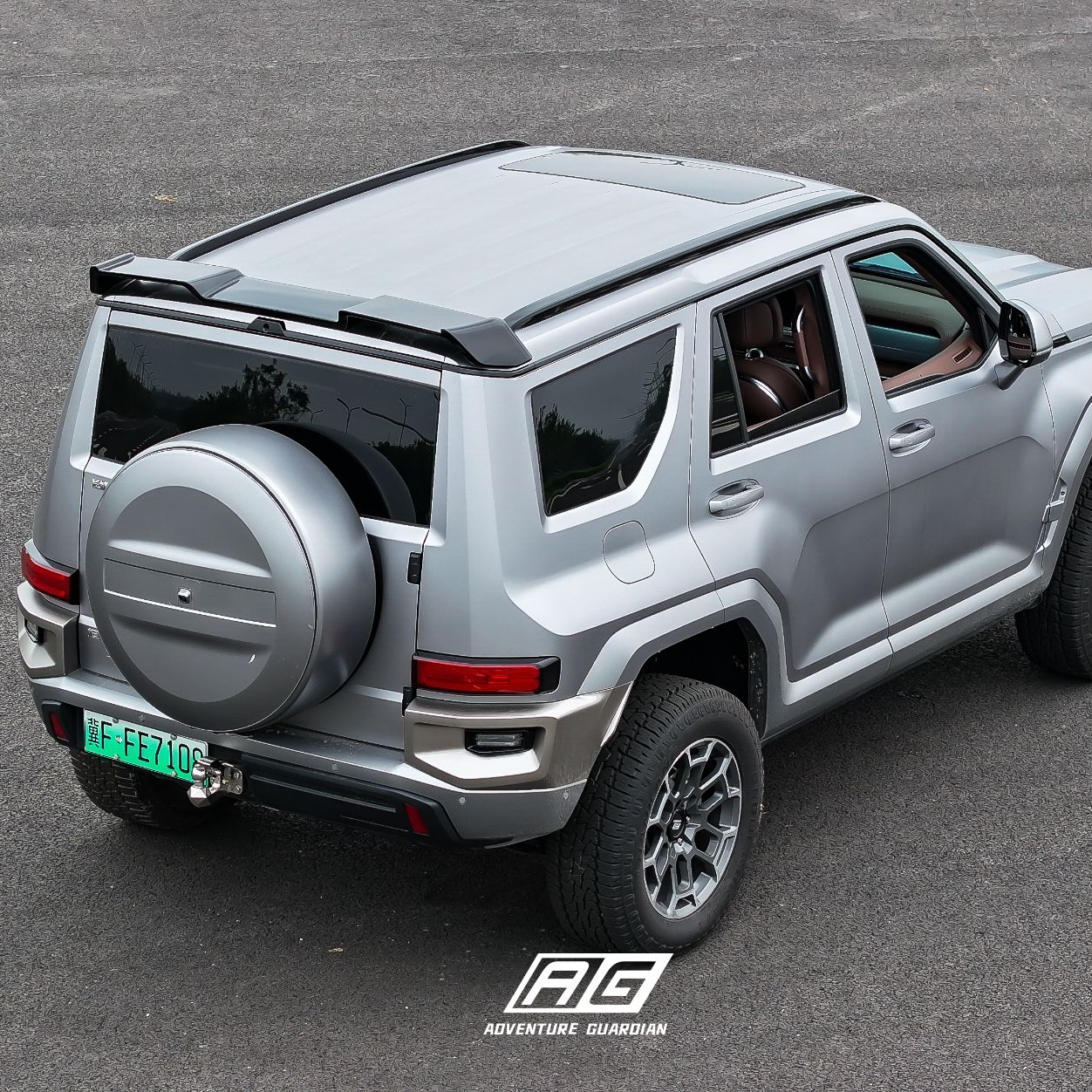 坦克700Hi4-T专用免打孔汽车尾翼