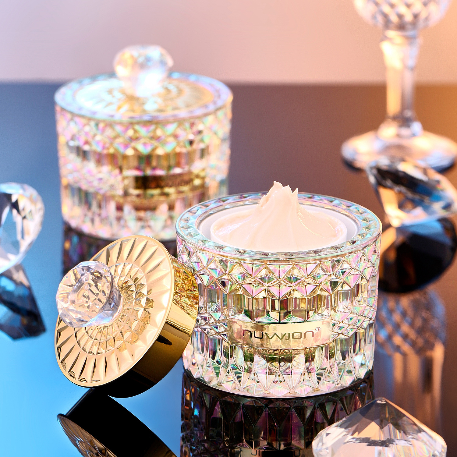 情人节奢宠还原淡纹抗皱贵妇膏 提拉紧致清爽不黏腻提亮肤色 正品