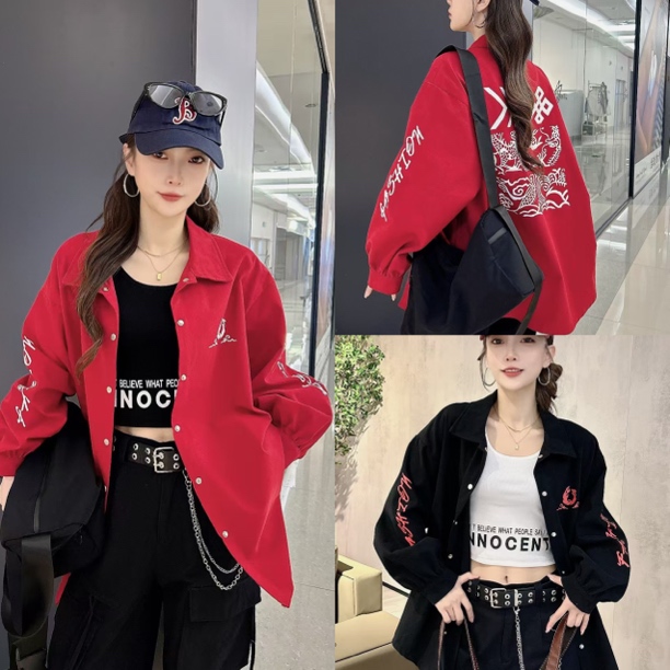 YT6588新款韩版宽松男女同款衬衫洗水棉曳步舞衬衣长袖时尚休闲