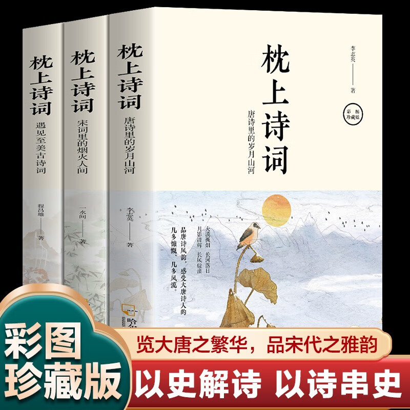 枕上诗词 一诗一词念红尘一字一句品人生 枕上诗书诗词大会书籍