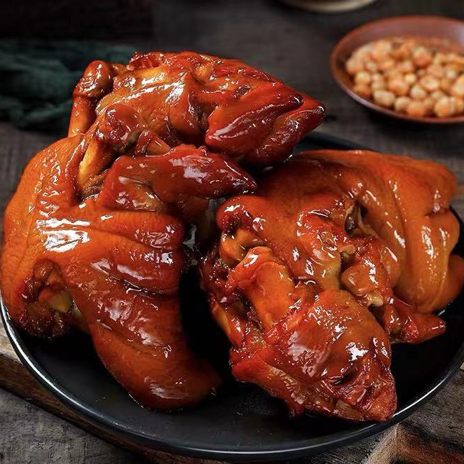 【到手五只】整只猪蹄410g*5带筋猪蹄380+辣椒油25+手套开袋即食-HQ