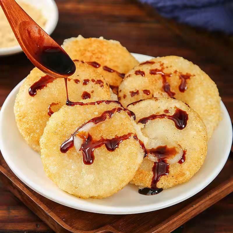 【苗家阿美】MY湘西苗家糯米糍粑软糯可口送黄豆粉红糖液