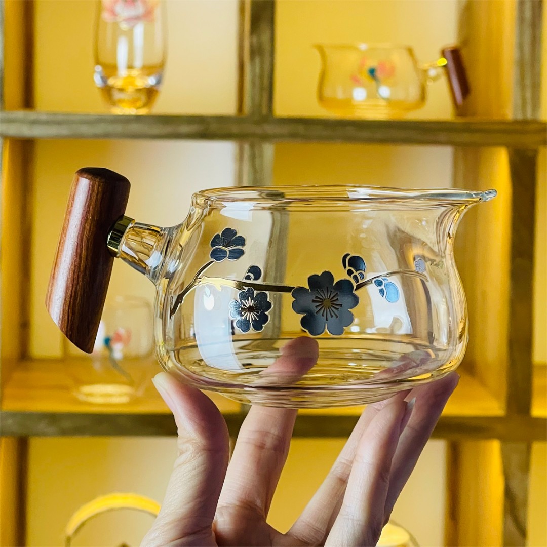 漫佳 梅花矮木雀公道杯 300ml