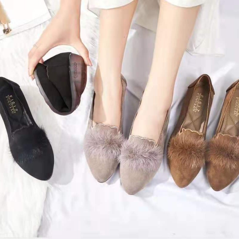 KAMANZHE/卡曼哲2025新款软底软面舒适小单鞋时尚女鞋