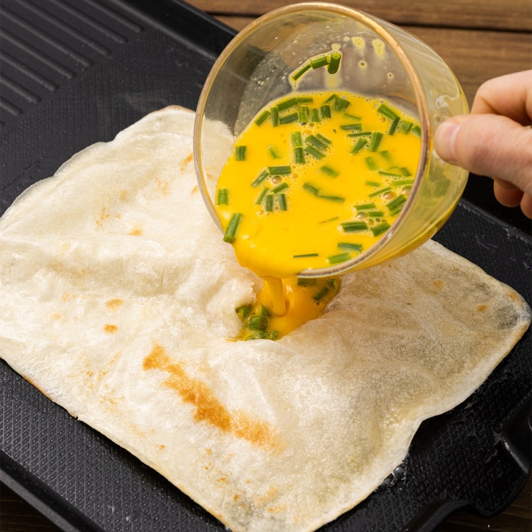 无上味觉鸡蛋灌饼30片 健康早餐面饼皮饼胚家用速食懒人食品