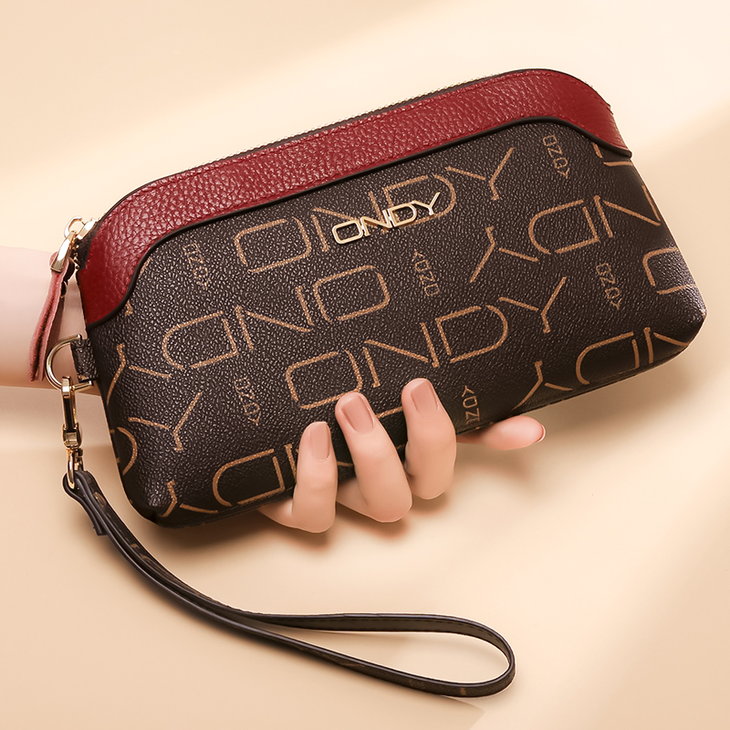 手拿包女小包2023新款时尚送妈妈高级感女士钱包长款大容量零钱包