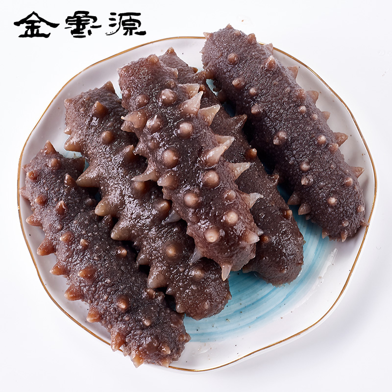 金鲁源大连冷蒸即食海参（9-11头/斤、13-15头/斤）共4斤
